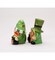 Ceramic Saint Patrick's Day Gnome Salt and Pepper Shakers, Gnome Collector Gift, Irish Decor, Green Decor
